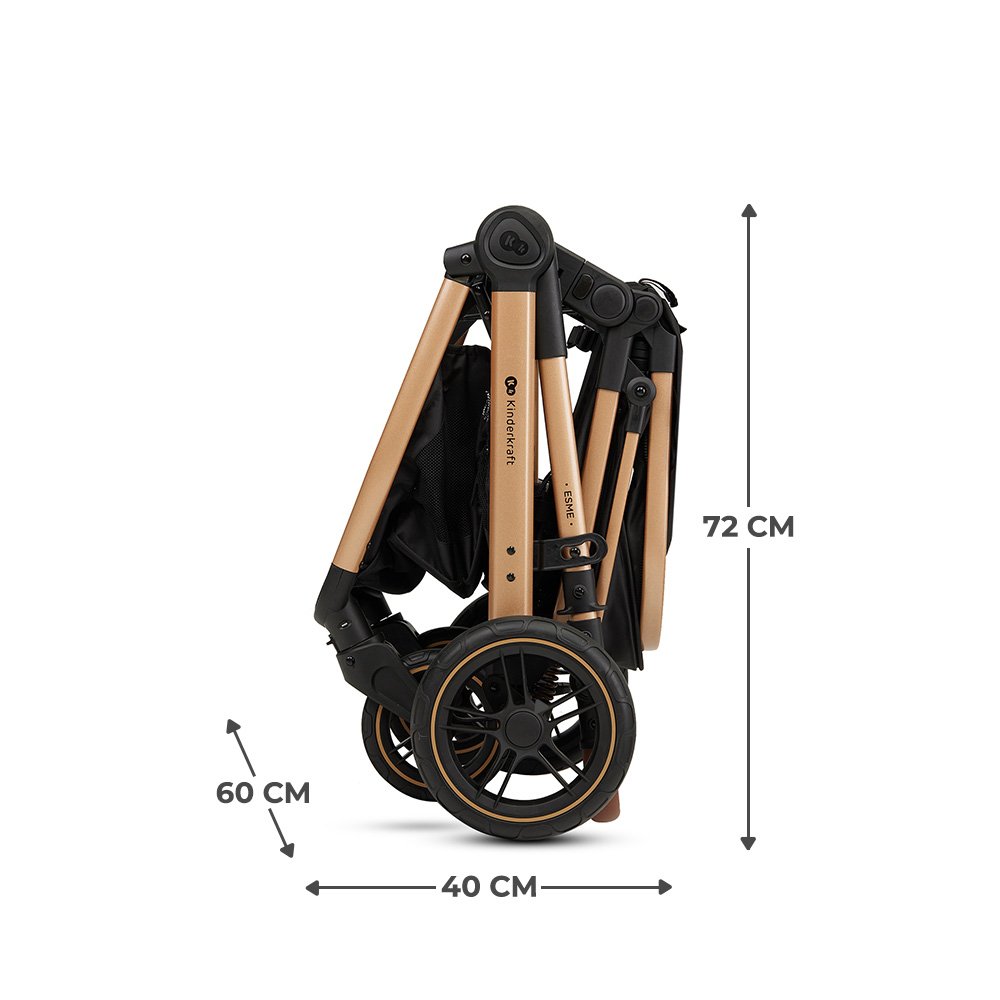 Kinderkraft ESME PRO 3-in-1 Travel System - Image 3