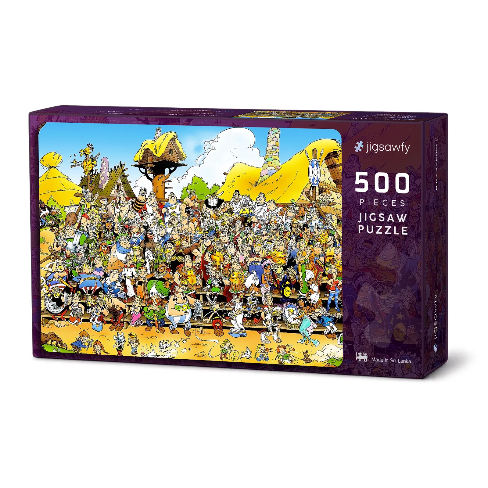 Jigsawfy Asterix Universe 500-piece jigsaw puzzle box
