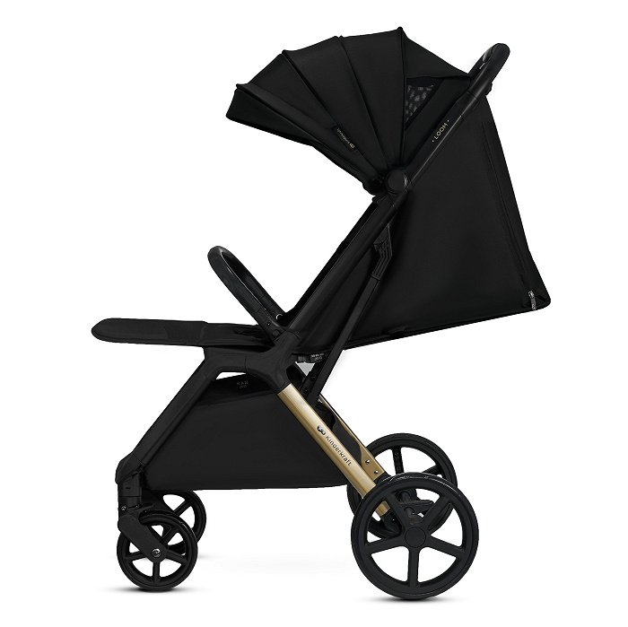 Kinderkraft LOOM Black Stroller - Image 3